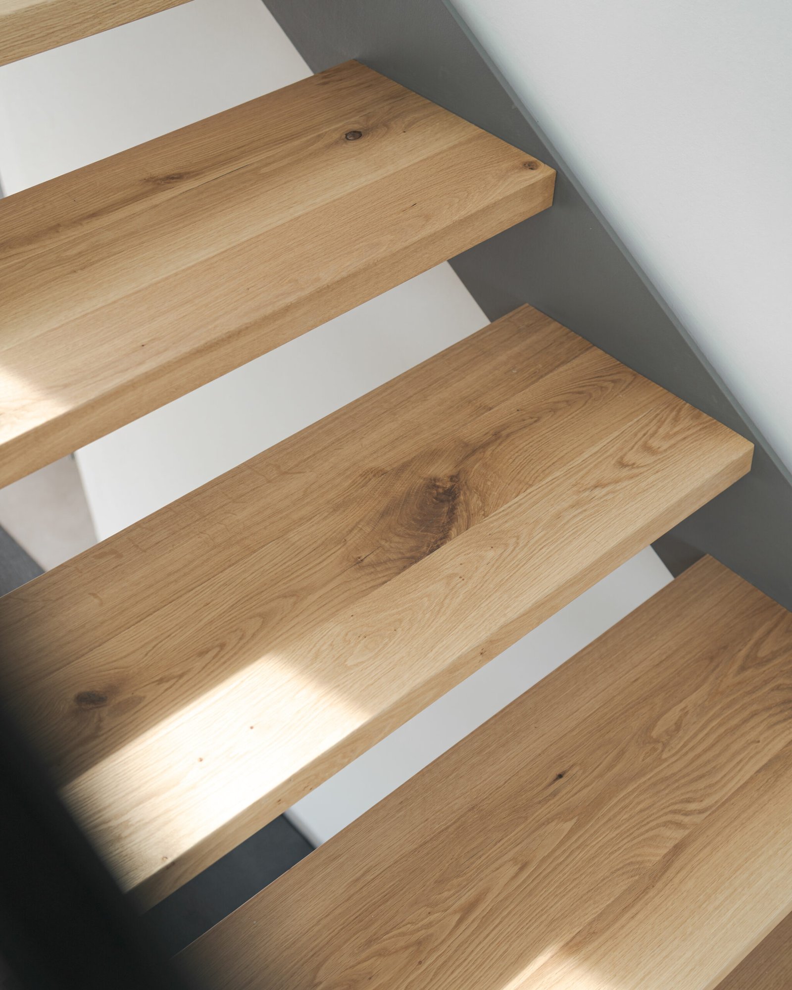 Peldaños de madera
